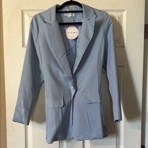 Light Blue Women's Blazer